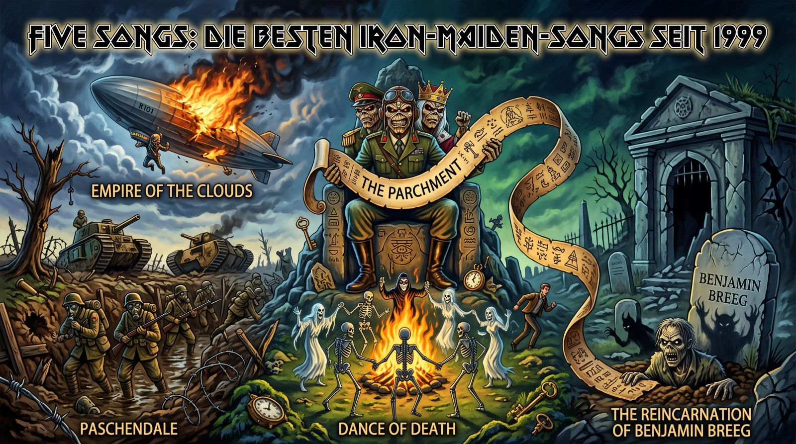 Iron Maiden - Five Songs